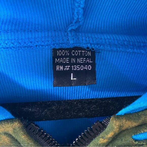 Mermaid Underwater Sea Embroidered Jacket Dress Sz L - Picture 12 of 12